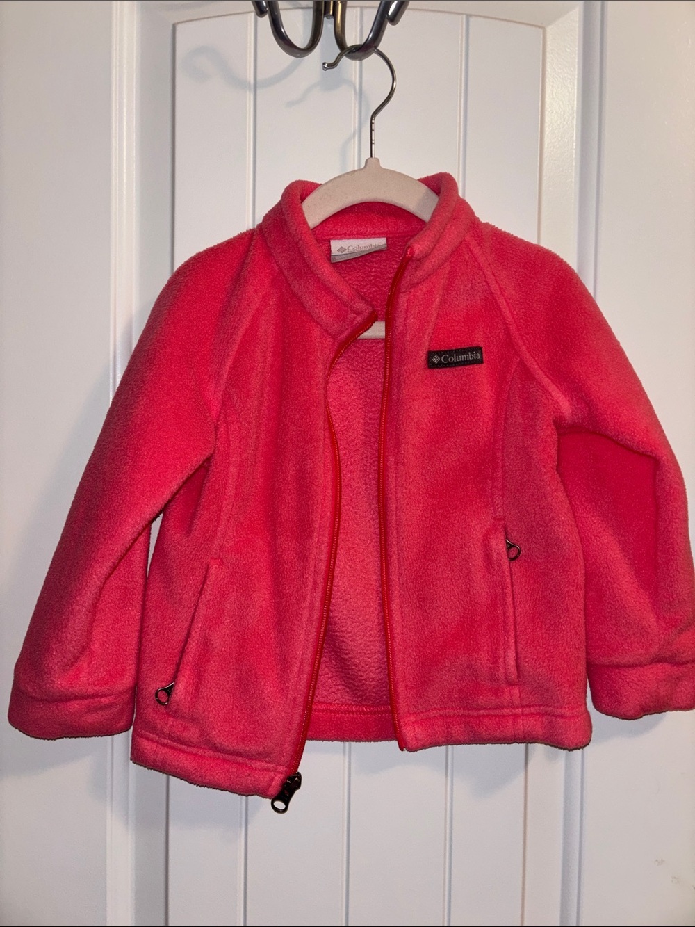 Pink Toddler Columbia Fleece Jacket